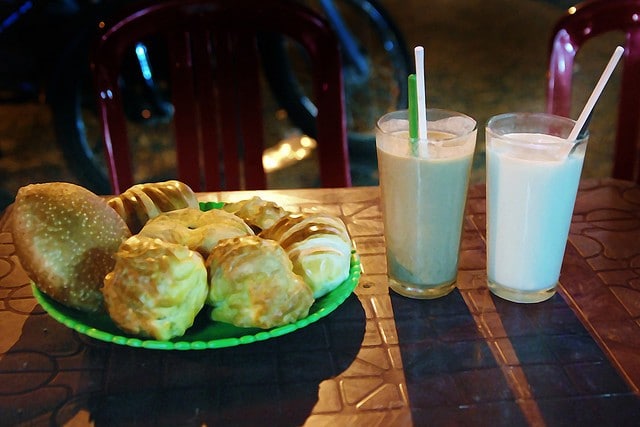 Sữa đậu nành nóng