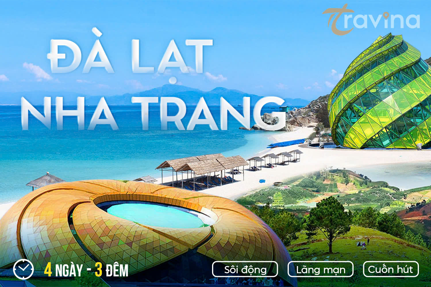 Tour Đà Lạt – Nha Trang 4 Ngày 3 Đêm