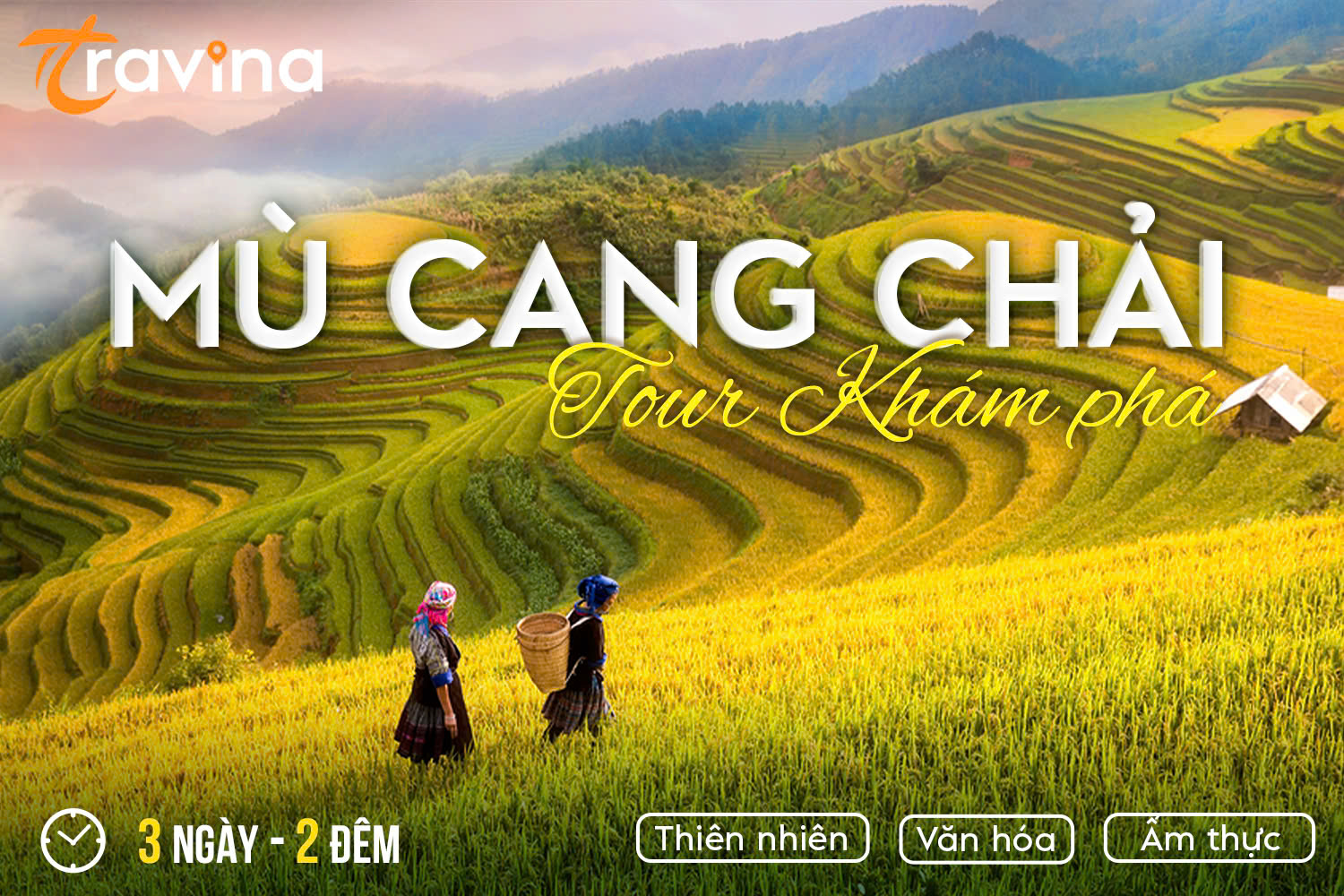 Tour Mù Cang Chải mùa lúa chín 3 ngày 2 đêm từ Hà Nội