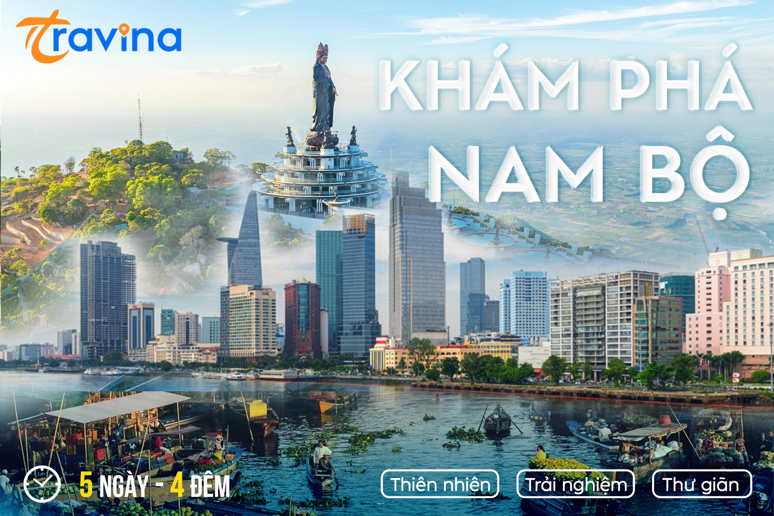 Du lịch Miền Tây Nam Bộ 5N4Đ