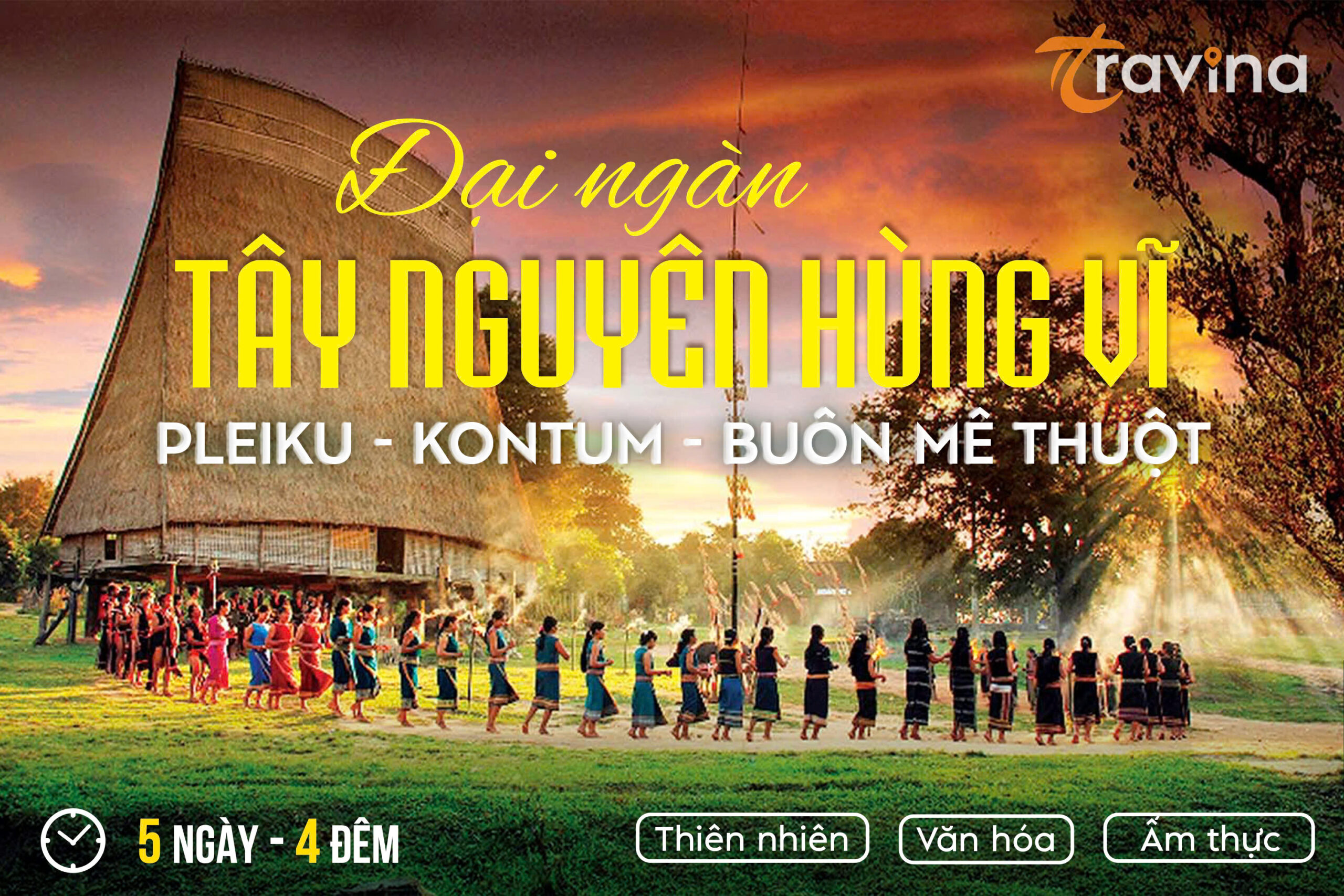 PLEIKU – KONTUM – BUÔN MÊ THUỘT 5 Ngày 4 Đêm từ Hà Nội